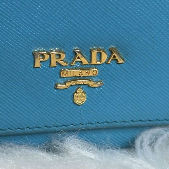 💯Authentic Prada Safiano Wallet on Strap🍀 - Picture 3 of 14